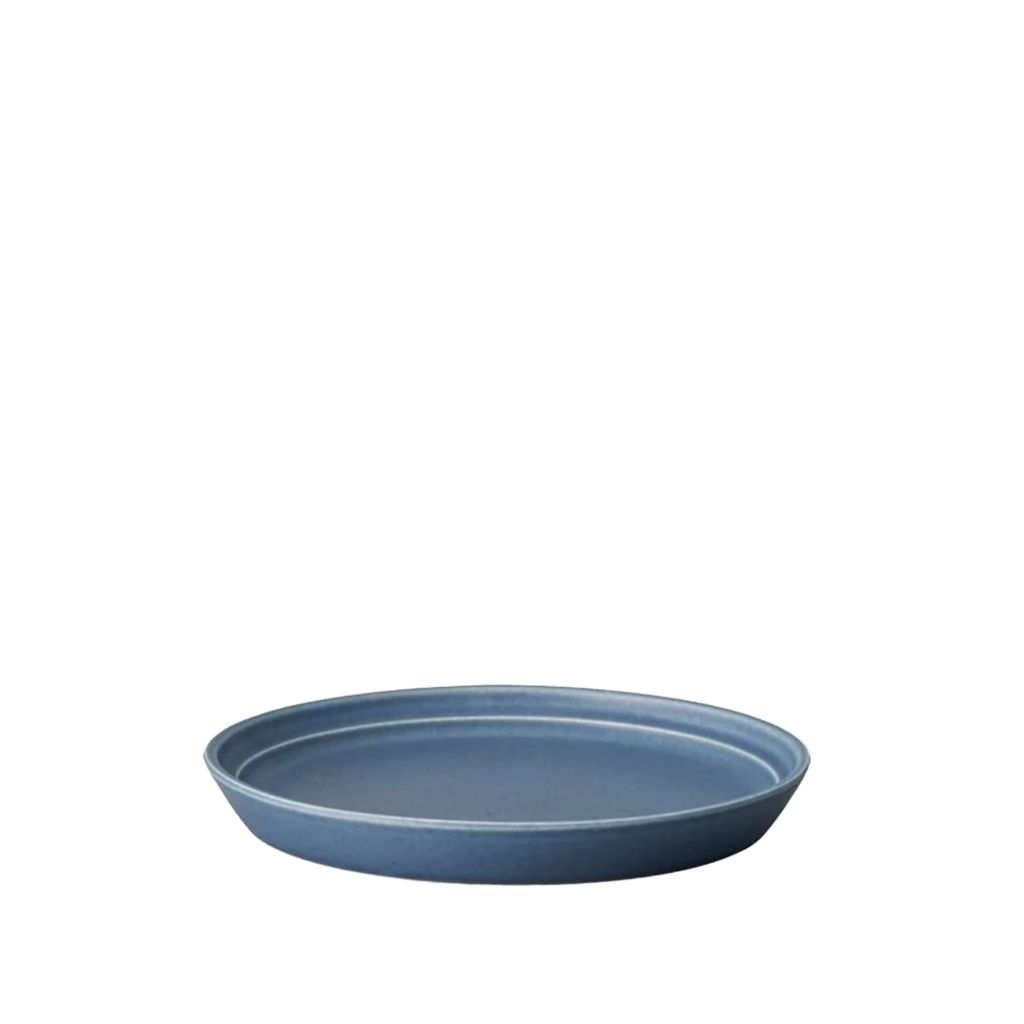 Kinto – Fog Plate Blue 16cm – JONAS REINDL COFFEE ROASTERS